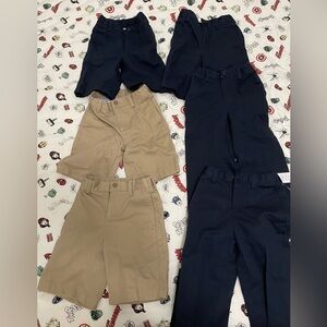 Land’s End boys shorts and dress pants bundle
